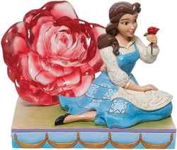 Figura de Resina Disney - La Bella y La Bestia Rose