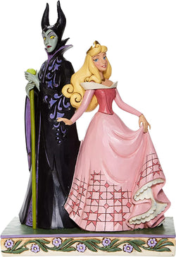 Figura de Resina Sleeping Beauty Aurora and Maleficent