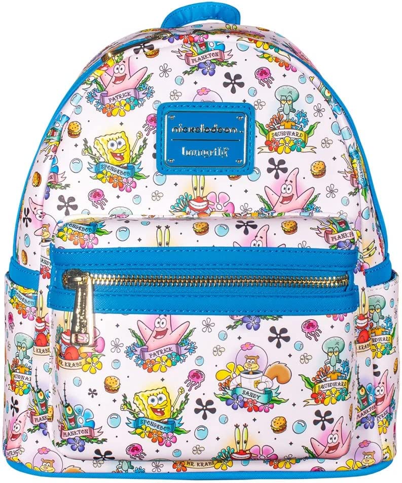 Mochila Loungefly Bob Sponja Tatto