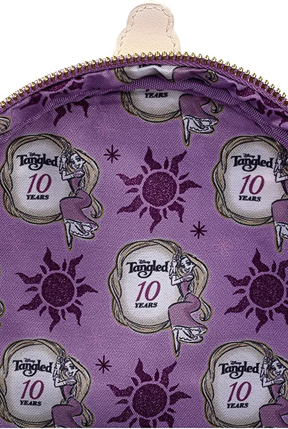 Mochila Disney x Loungefly Rapunzel 10th Aniversario