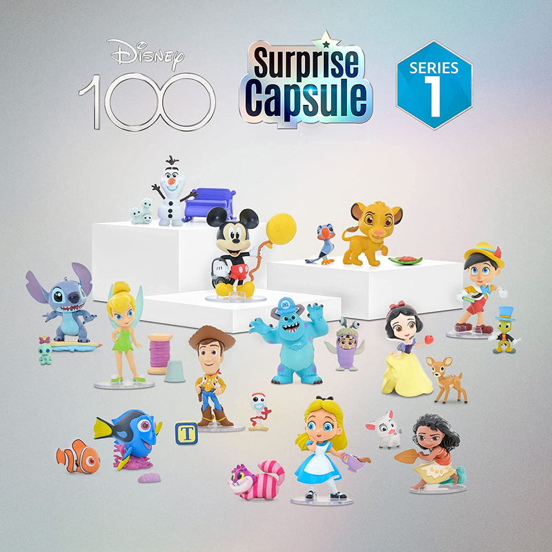 Capsulas Sorpresas de Disney 100