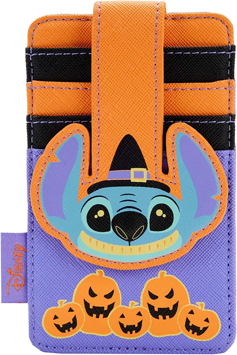 Tarjetero Stitch Halloween - Disney x Loungefly
