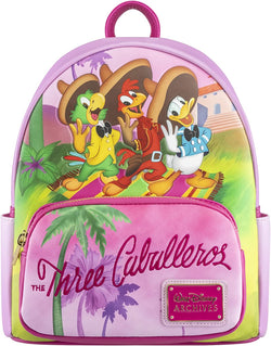 Mochila Los Tres Caballeros - Loungefly x Walt Disney Archives