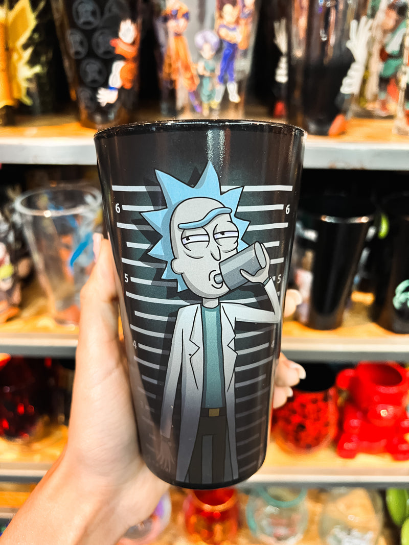 Vaso de Cristal Rick Sanchez Prision