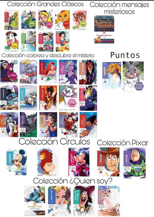 +38 libros Disney colorea y descubre el misterio (versión digital)