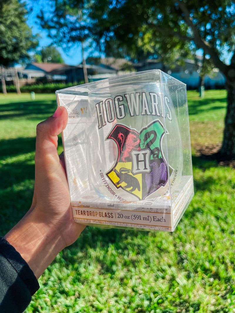 Vaso de Cristal Hogwarts (591 ml)