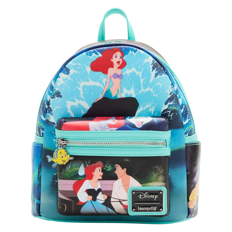 Mochila Loungefly - La Sirenita escenas