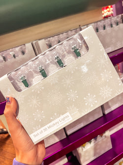 Set de 30 Luces Disney Parks Mickey Navidad