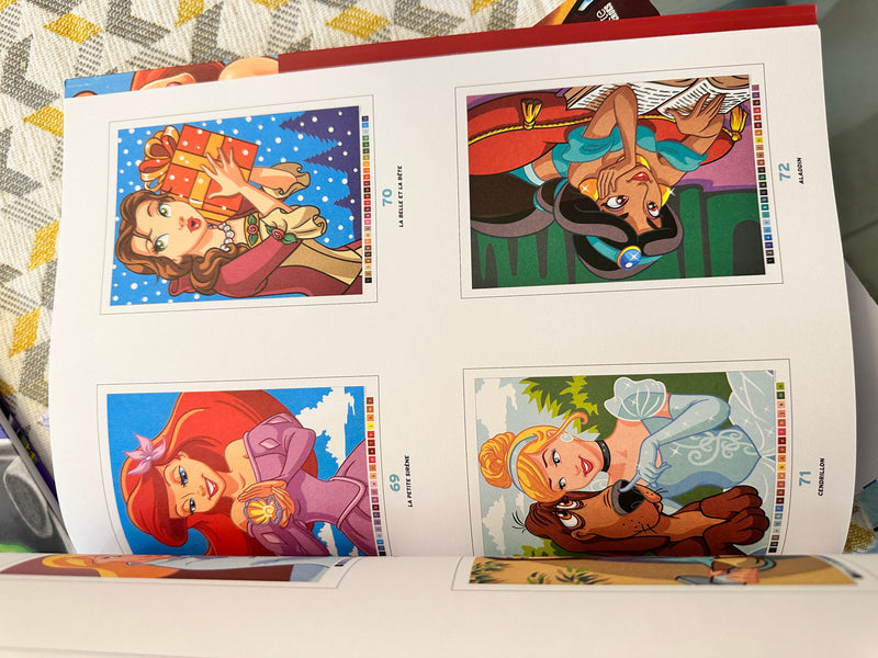 Disney Colorea y Descubre el Misterio - Princesses