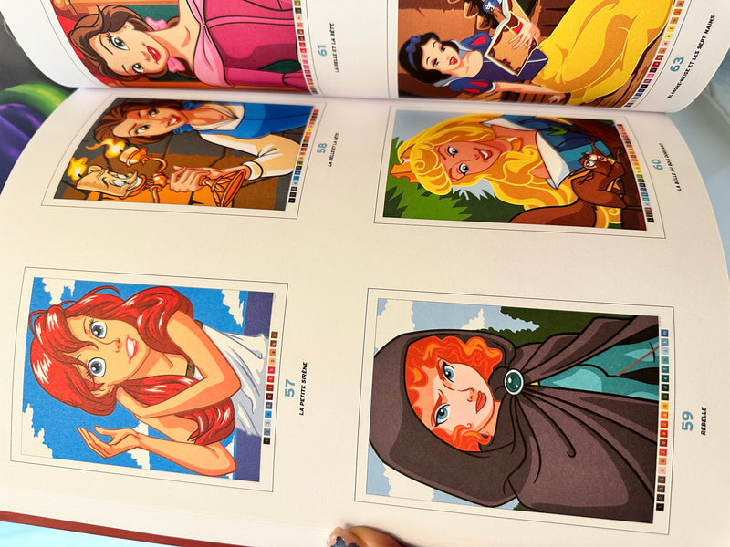 Disney Colorea y Descubre el Misterio - Princesses