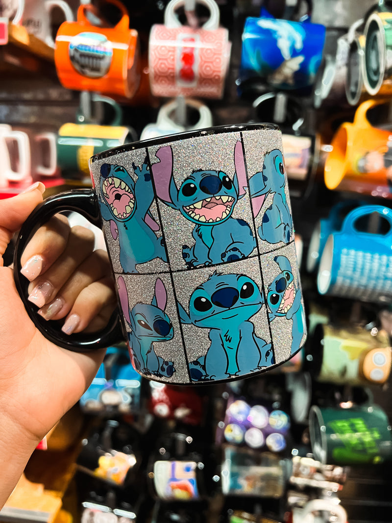 Tazón Stitch Glitter (600ml)