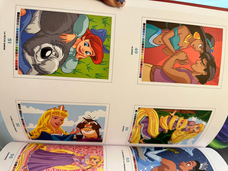 Disney Colorea y Descubre el Misterio - Princesses