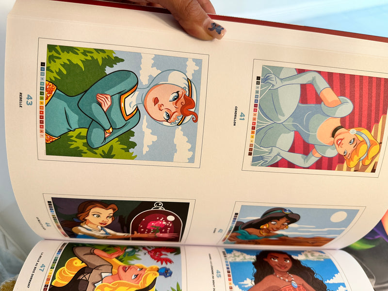 Disney Colorea y Descubre el Misterio - Princesses
