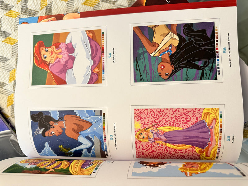 Disney Colorea y Descubre el Misterio - Princesses