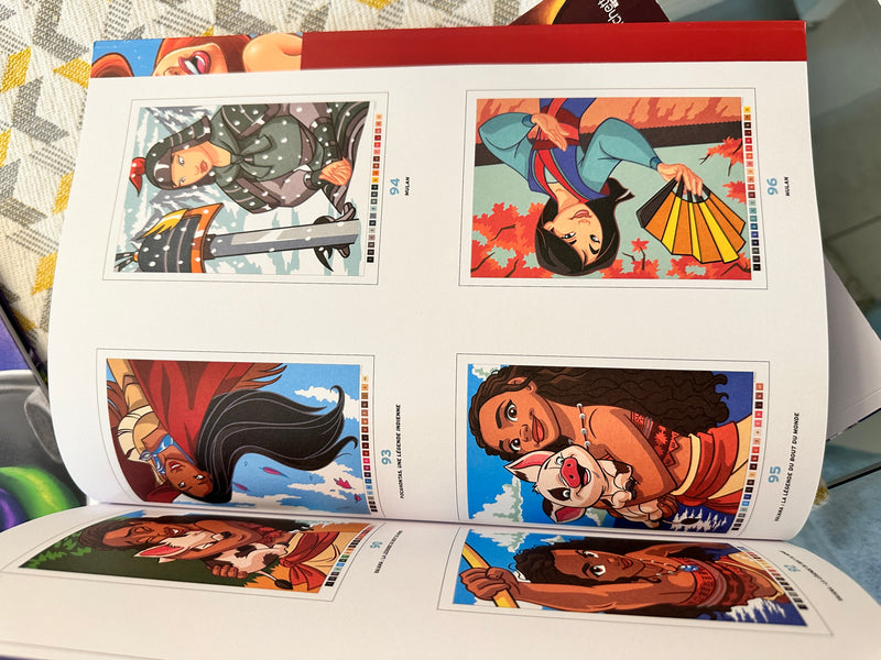 Disney Colorea y Descubre el Misterio - Princesses