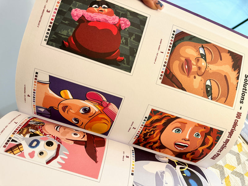 Disney Colorea y Descubre el Misterio - Pixar (Tome 2)