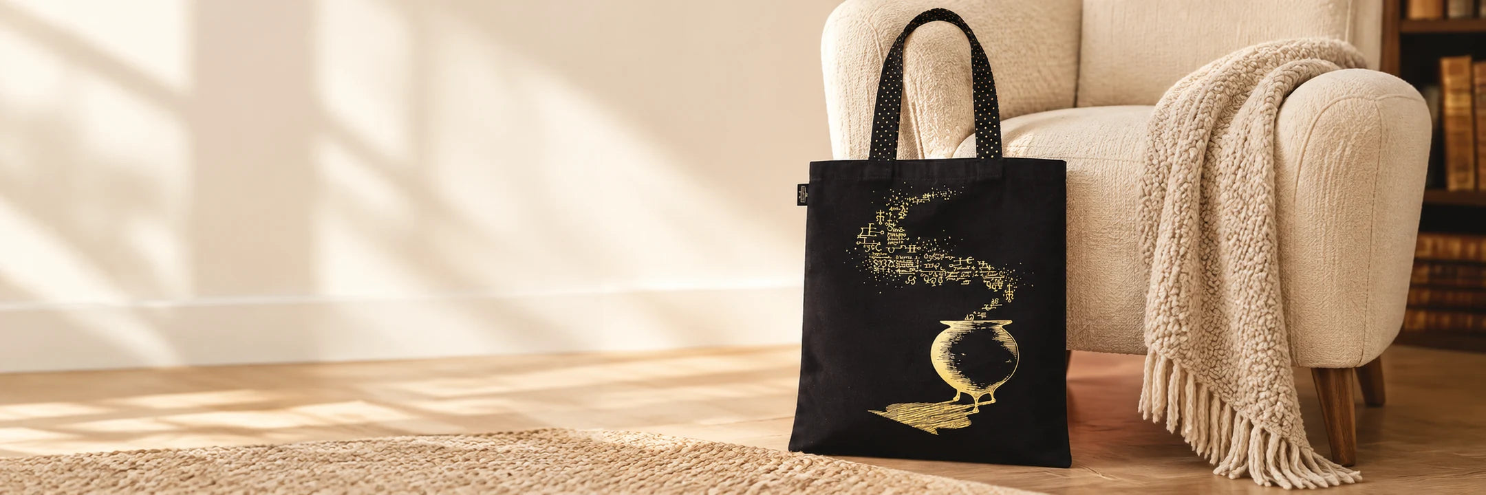 Harry Potter: productos en un ambiente cálido y luminoso